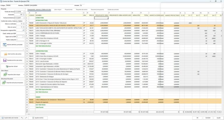 CTBudget 2026 - Control de obra