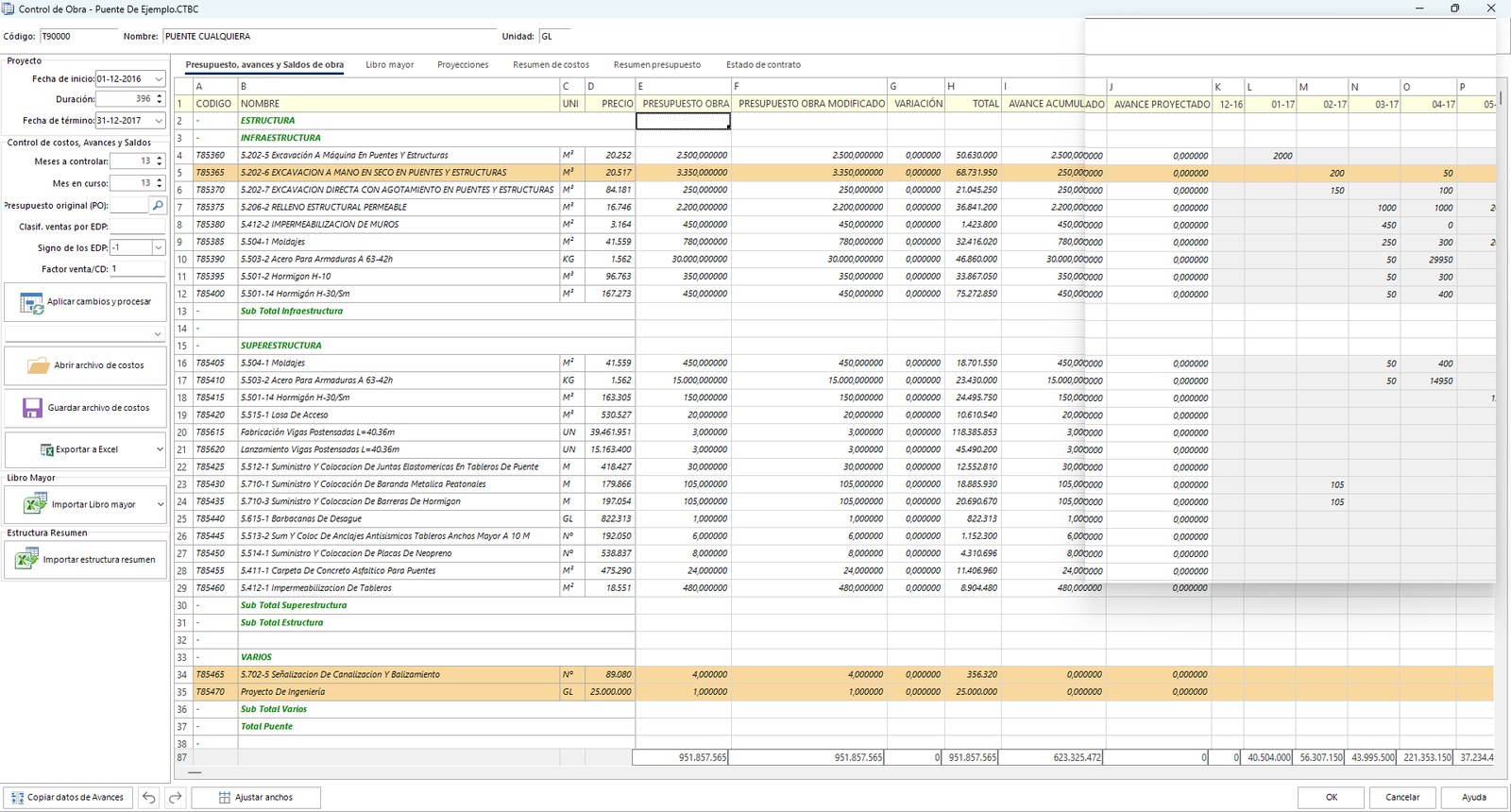 CTBudget 2026 - Control de obra